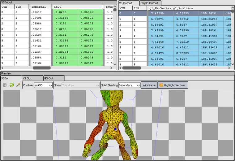 Mesh Viewer 与反汇编