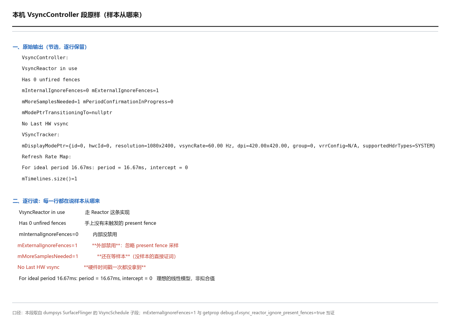 本机 VsyncController 段原样