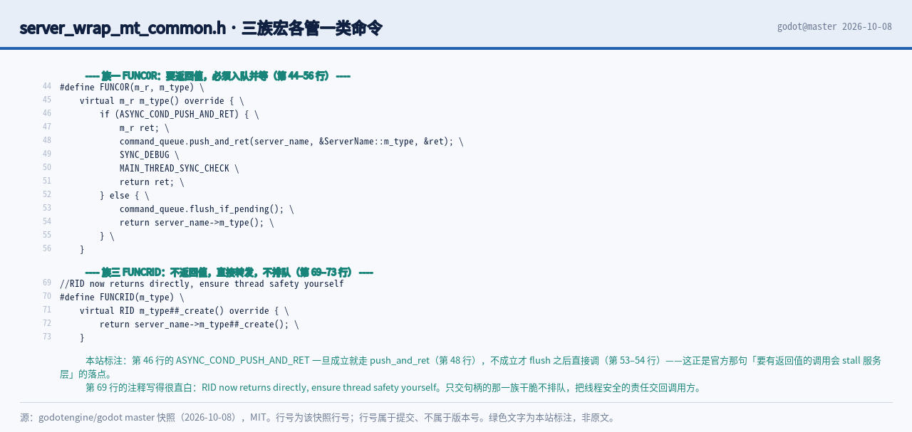 server_wrap_mt_common.h 第 44 到 56 与第 69 到 73 行…