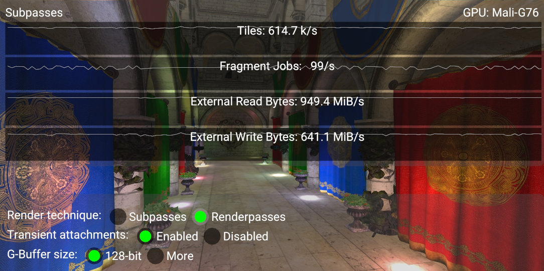 真机 GPU 计数器同屏