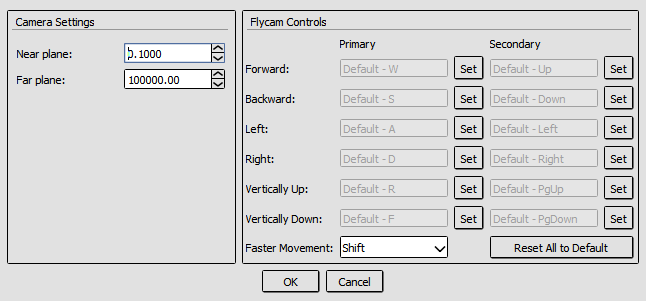 Mesh Viewer 的 Flycam 控制键位，让你在 3D 场景里自由漫游