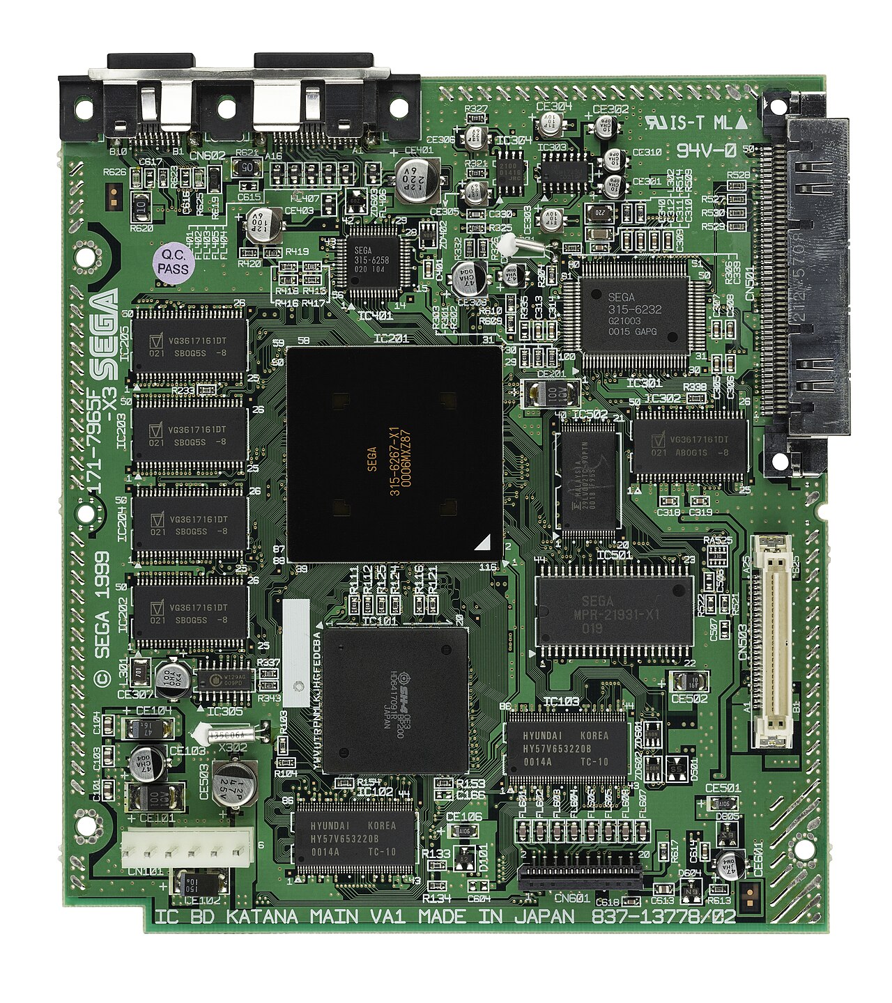 Dreamcast 主板实拍