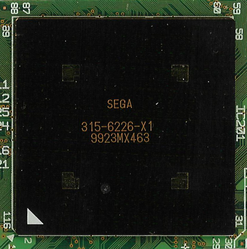 PowerVR2 芯片实拍