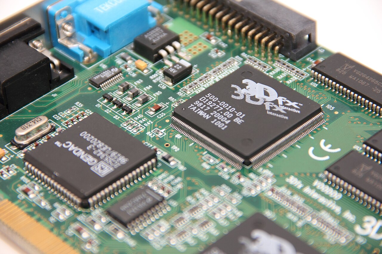 早期 3D 加速卡：3dfx Voodoo