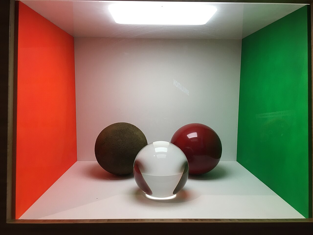 Cornell Box 三种材质球的路径追踪渲染