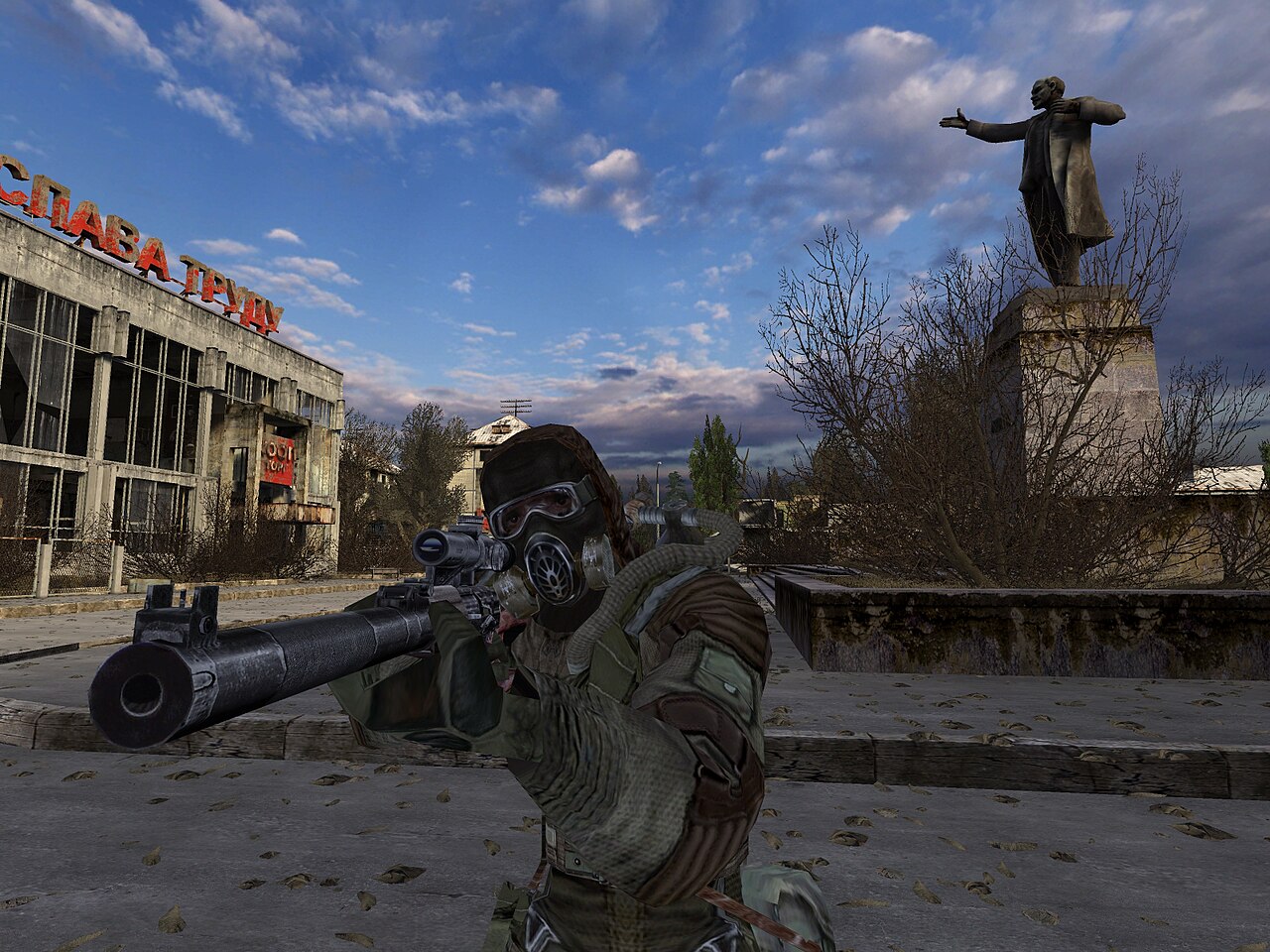 S.T.A.L.K.E.R. 中延迟光照的实际画面