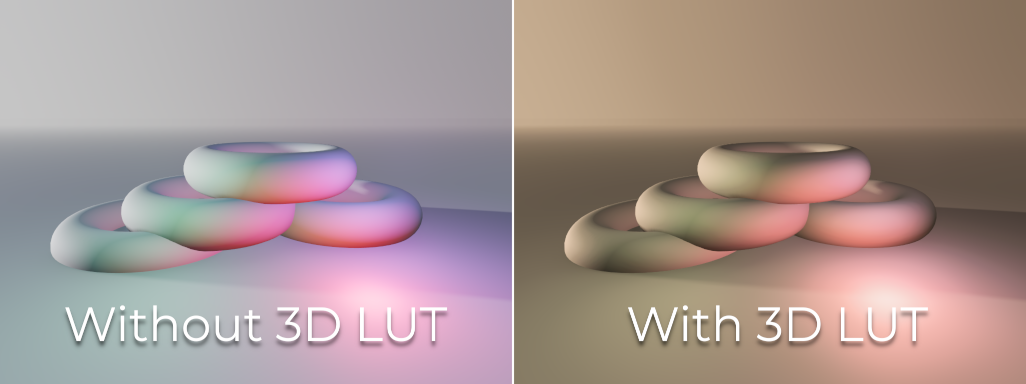引擎中的 3D LUT 色彩分级：色调映射之后再做一次色彩整形