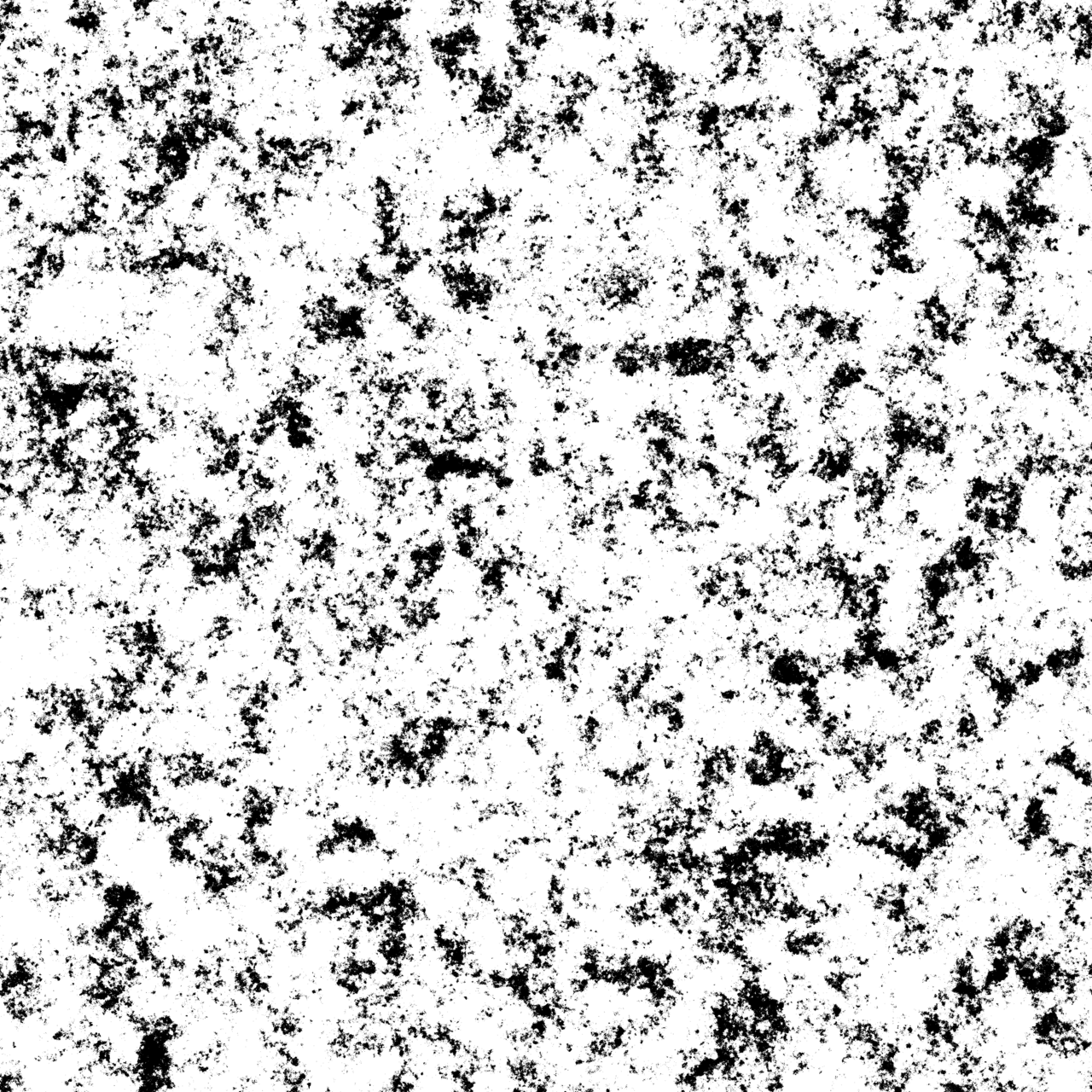 图 metallic 通道：只有纯黑与纯白的区域，没有中间灰